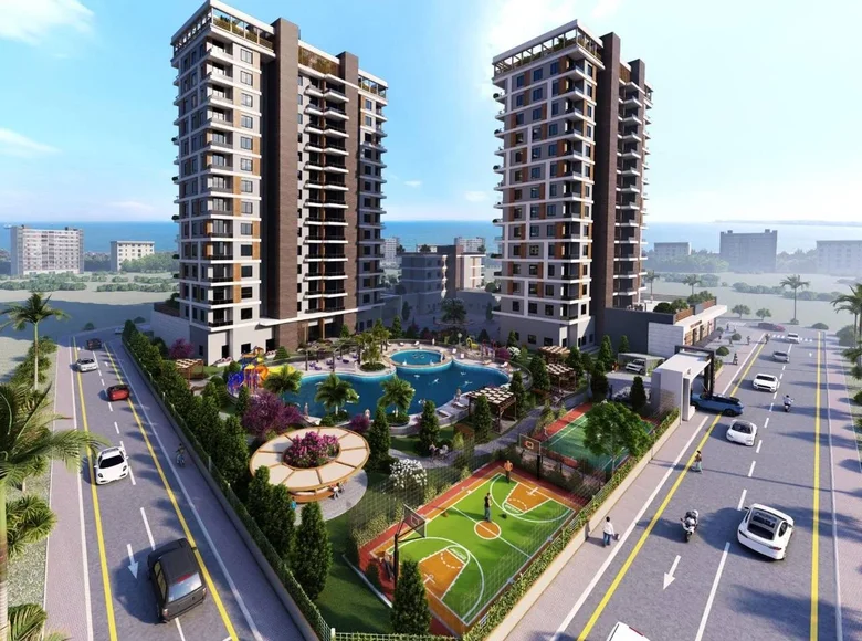 Apartamento 3 habitaciones 100 m² Mezitli, Turquía