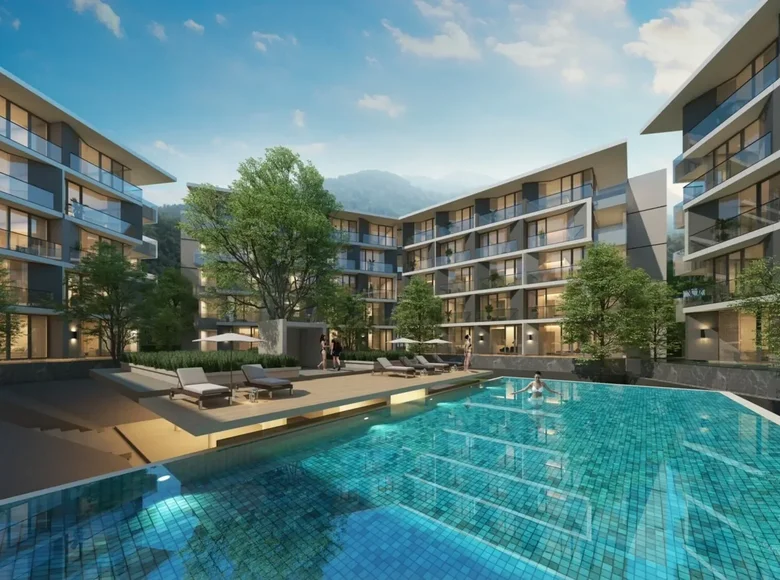 1 bedroom apartment 54 m² Phuket, Thailand