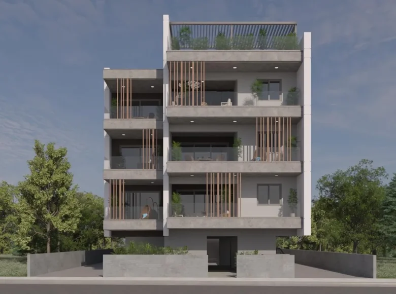 Mieszkanie 2 pokoi 80 m² Lakatameia, Cypr