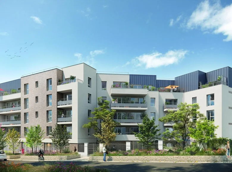 Квартира 3 спальни 56 м² Франция, Франция