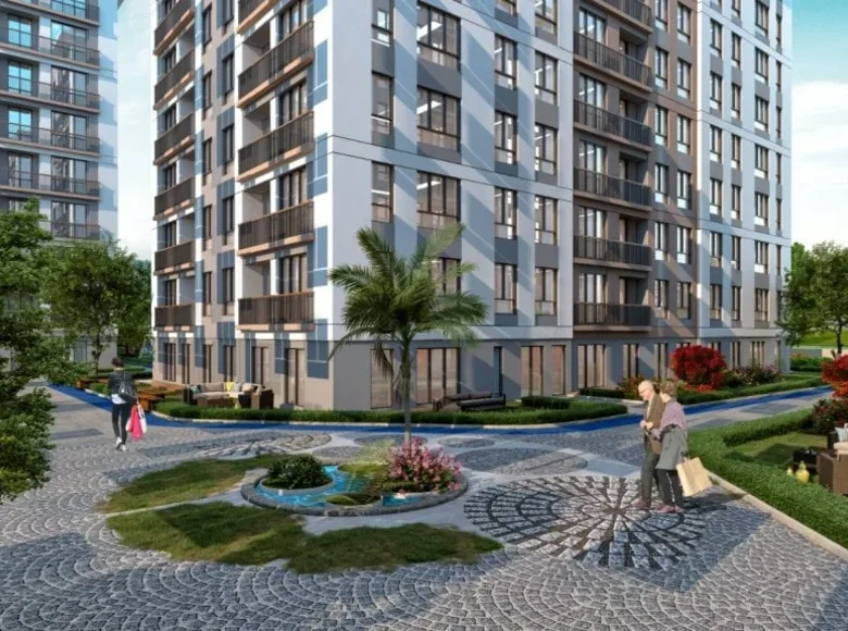 Квартира 1 комната 65 м² Бейликдюзю, Турция