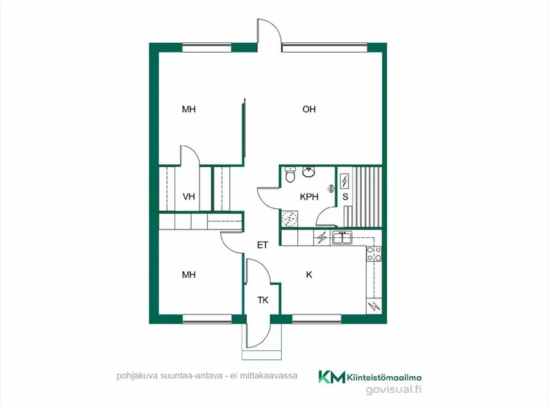 Townhouse  Hirvensalmi, Finland