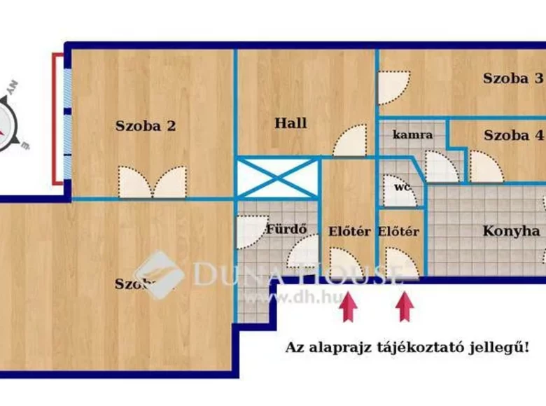 Mieszkanie 94 m² Budapeszt, Węgry