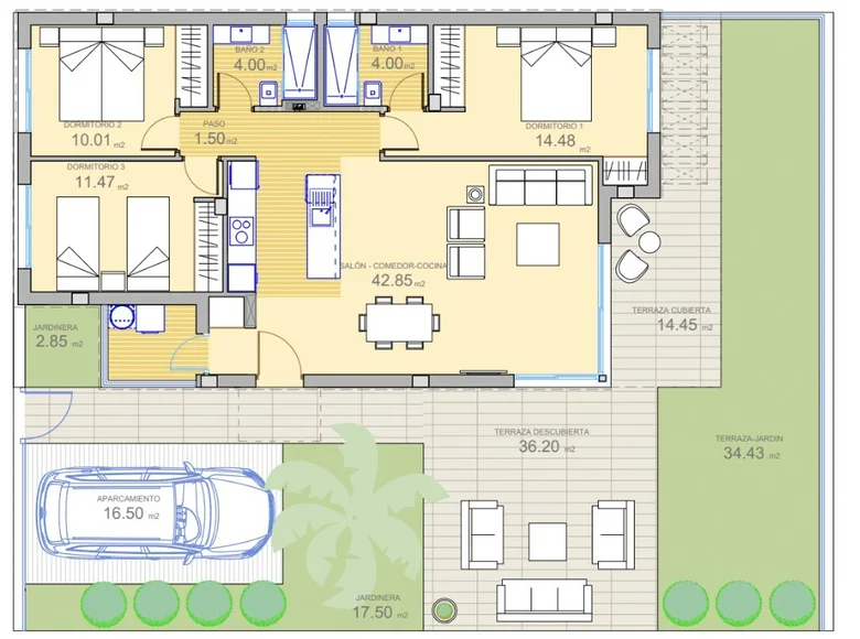 Dom 4 pokoi 117 m² l Alfas del Pi, Hiszpania