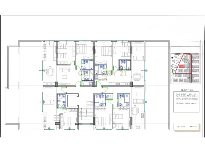 Penthouse 600 m² Golem, Albanien