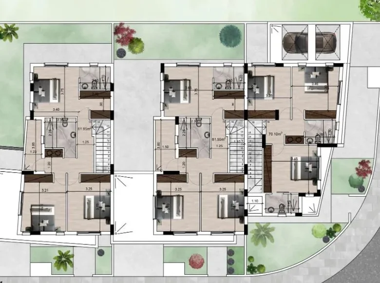 Dom 3 pokoi 150 m² Pyla, Cyprus