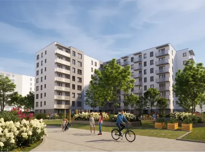 2 bedroom apartment 54 m² Warsaw, Poland