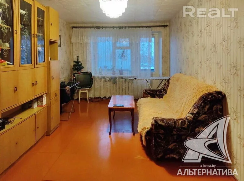 Mieszkanie 3 pokoi 57 m² Prużana, Białoruś