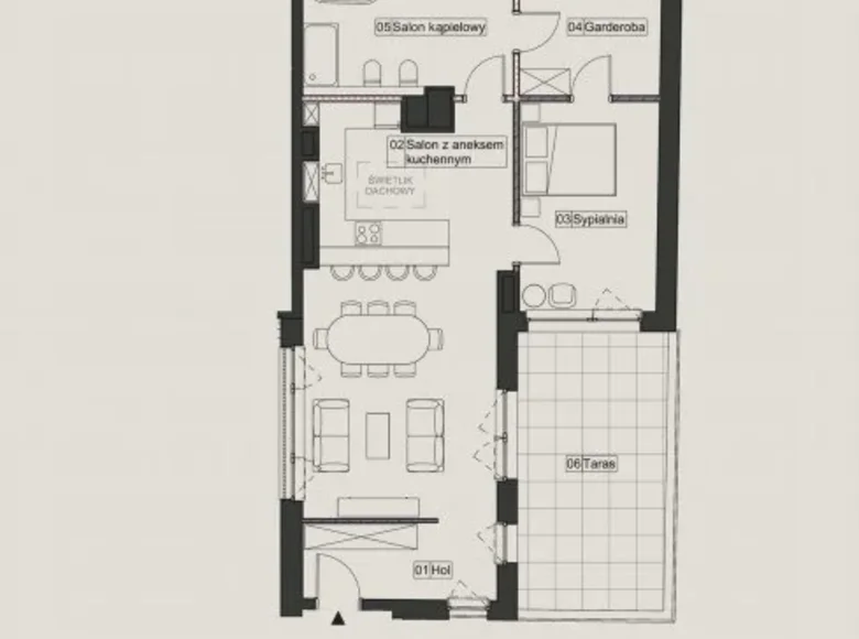 1 bedroom apartment 85 m² Gdansk, Poland