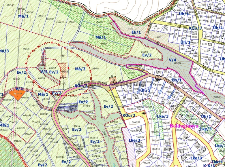 Земельные участки 1 579 м² Сентендре, Венгрия