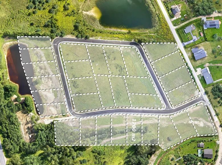 Land 1 200 m² Babites pagasts, Latvia