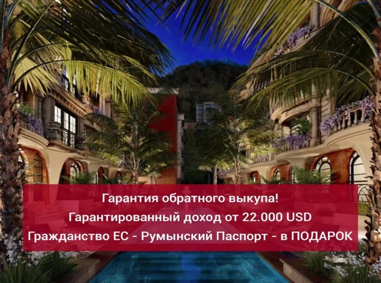 Гарантированный доход 10% годовых. Отельные номера Wyndham Grand Residences.