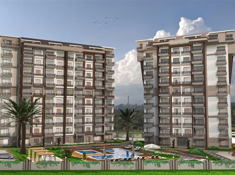 Apartamento 2 habitaciones 55 m² Gazipasa, Turquía