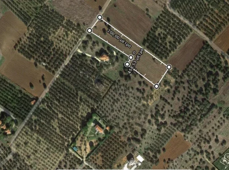 Land 1 room  Moudania olive groves, Greece