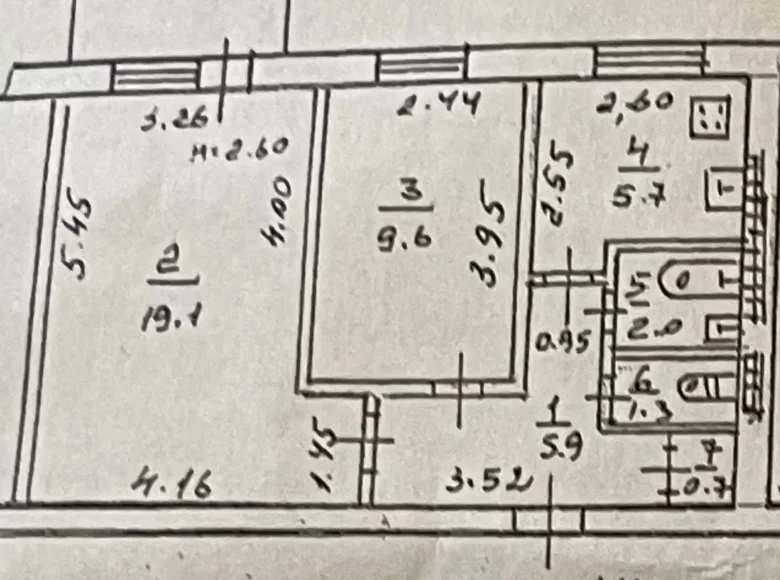 Mieszkanie 2 pokoi 45 m² Odessa, Ukraina