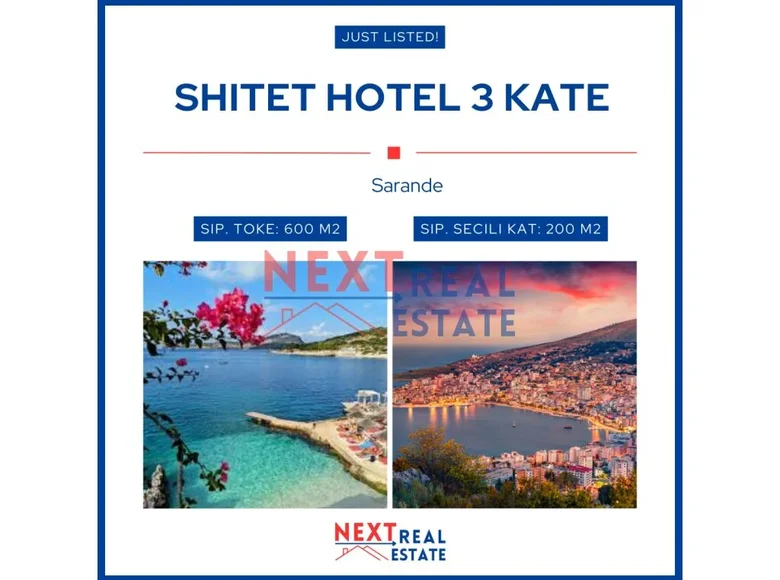 Hotel 200 m² in Sarande, Albania