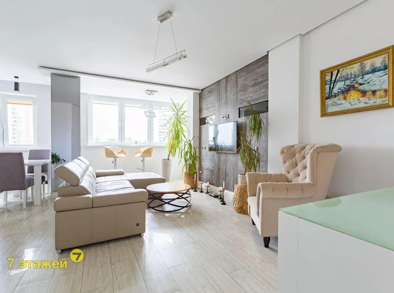 2 room apartment 68 m² Minsk, Belarus