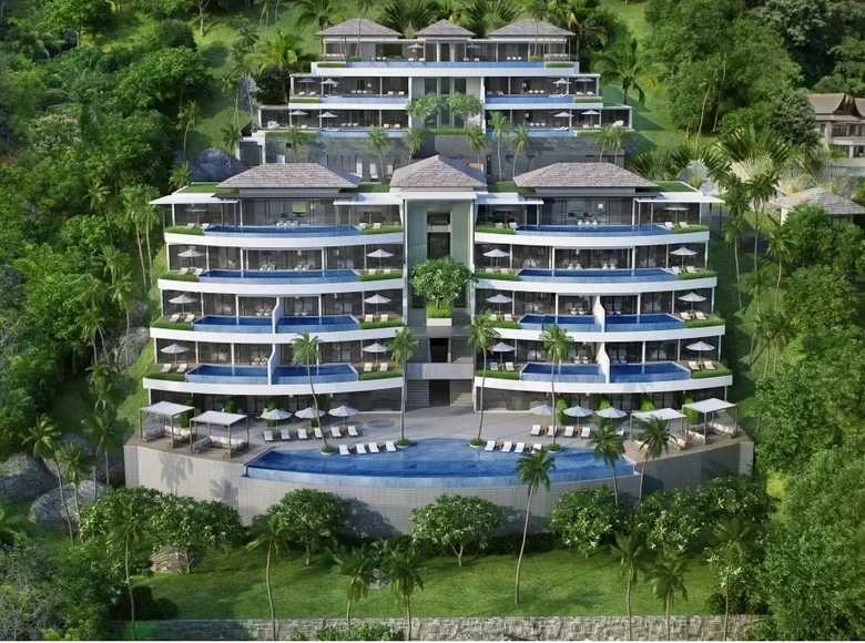 Mieszkanie 1 pokój 36 m² Phuket, Tajlandia