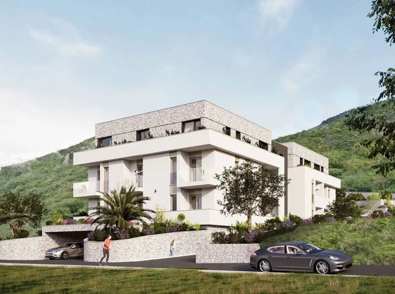 Apartamento 1 habitacion 47 m² Lastva Grbaljska, Montenegro