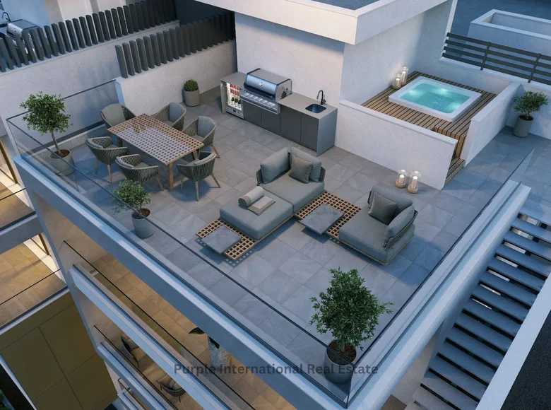 Penthouse 3 pokoi 115 m² Limassol District, Cypr
