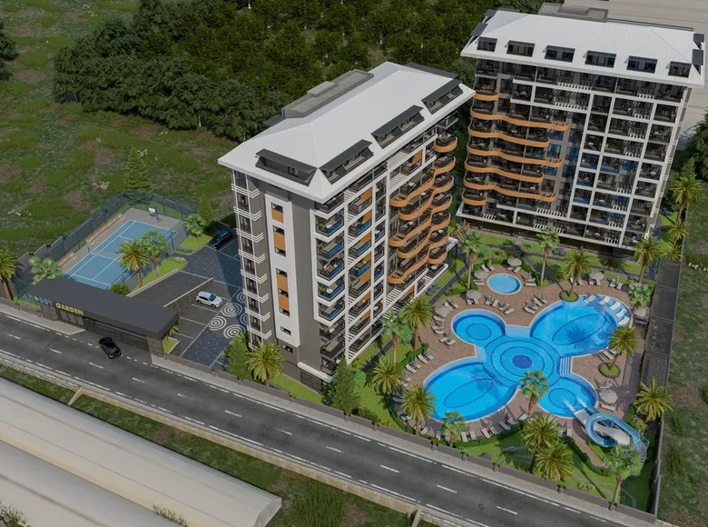 Mieszkanie 4 pokoi 186 m² Alanya, Turcja