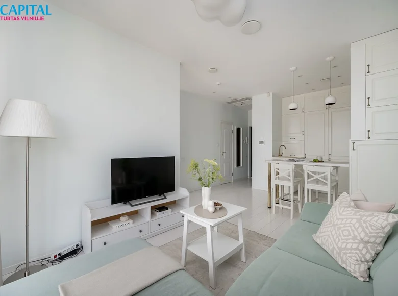 Mieszkanie 2 pokoi 39 m² Wilno, Litwa