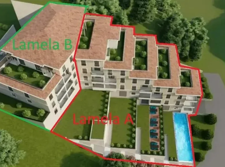 Mieszkanie 1 pokój 48 m² Becici, Czarnogóra