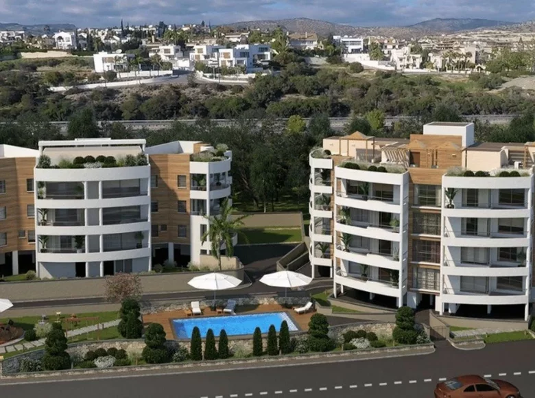 Apartamento 2 habitaciones 76 m² Tserkezoi Municipality, Chipre