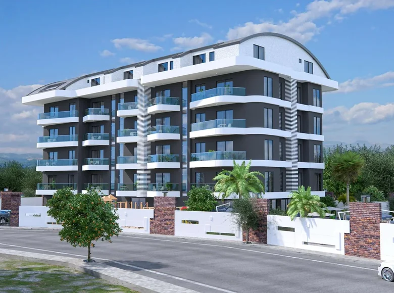 Квартира 1 спальня 48 м² Аланья, Турция