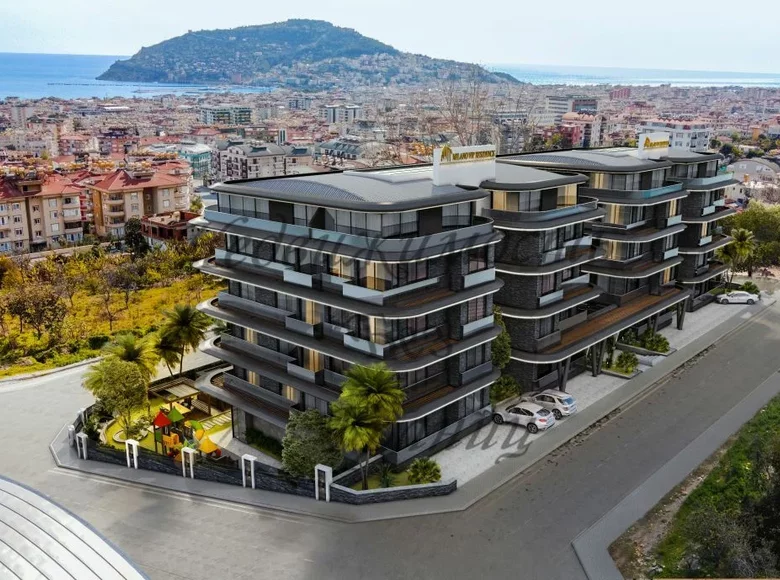 Mieszkanie 4 pokoi 162 m² Alanya, Turcja