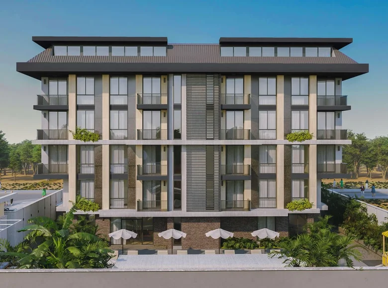 Квартира 1 спальня 49 м² Оба, Турция