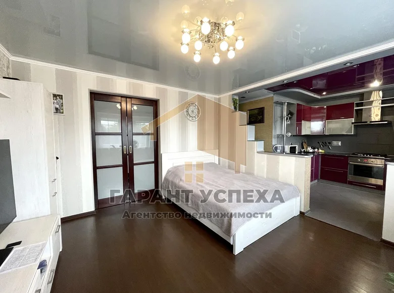 2 room apartment 52 m² Brest, Belarus