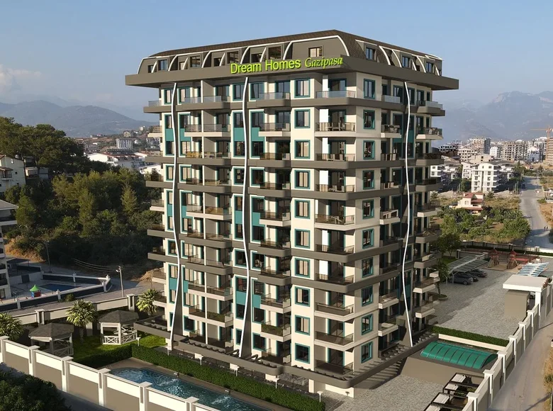 Apartment 43 m² Alanya, Turkey