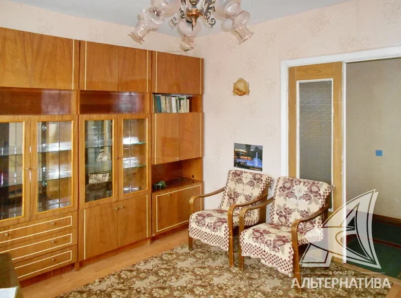 2 room apartment 50 m² Kamyanyets, Belarus