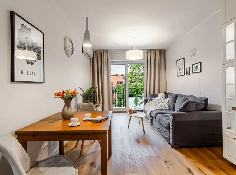 2 room apartment 39 m² Warsaw, Poland