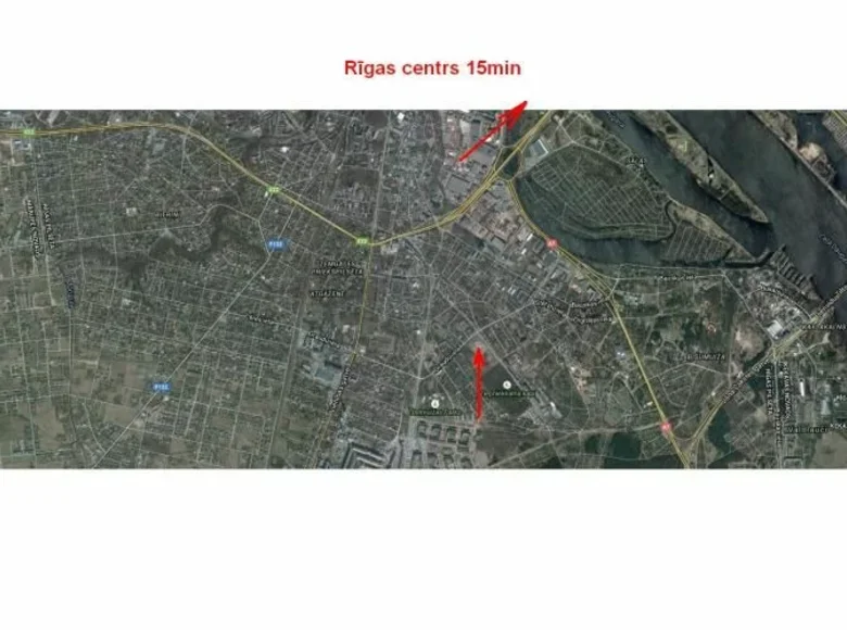 Parcelas 2 169 m² Riga, Letonia