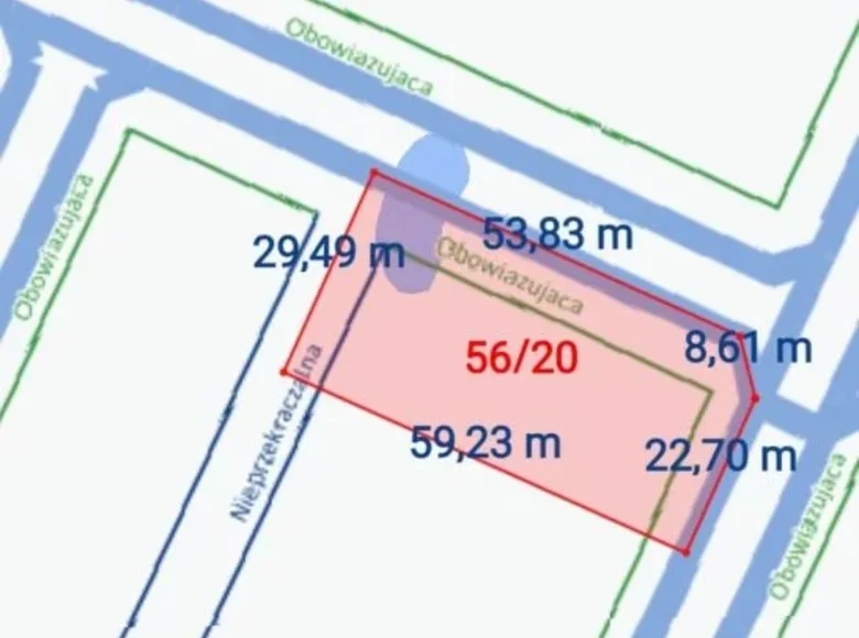 Działki 1 735 m² Poznań, Polska