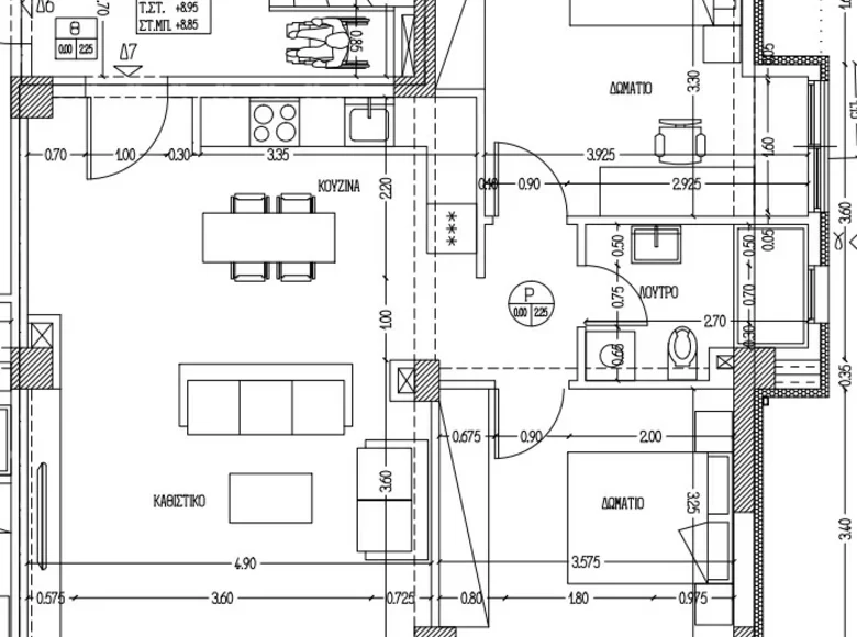 Wohnung 3 zimmer 93 m² Municipality of Thessaloniki, Griechenland