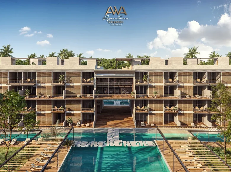 Пентхаус 4 спальни 5 349 м² Плая-дель-Кармен, Мексика