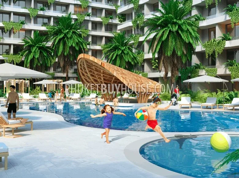 Mieszkanie 1 pokój 36 m² Choeng Thale, Tajlandia