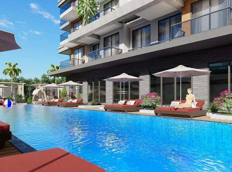 Apartamento 2 habitaciones 60 m² Alanya, Turquía