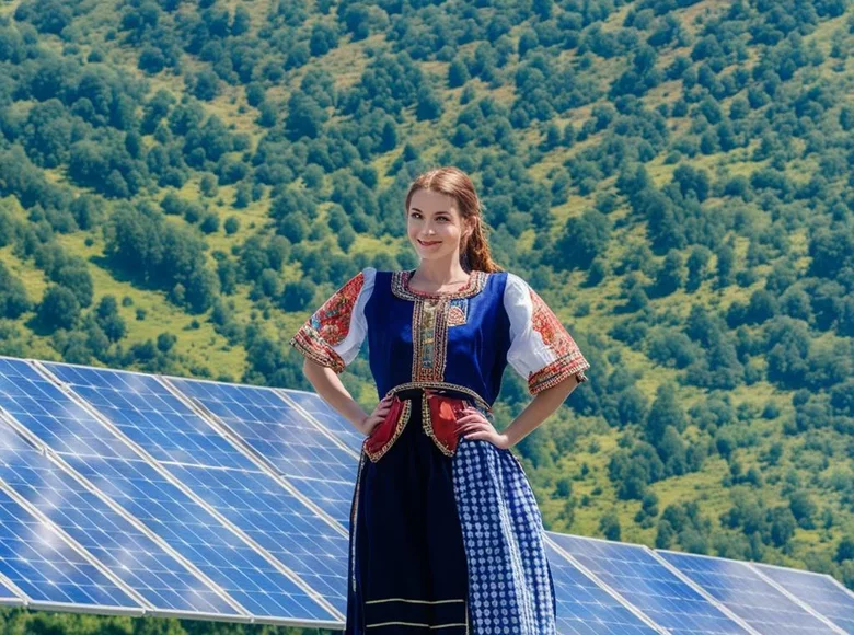 SOLAR POWER PLANT, SERBIA.