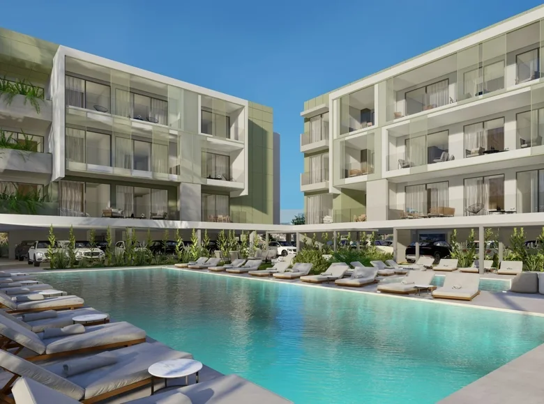 Квартира 1 спальня 63 м² муниципалитет Пафос, Кипр