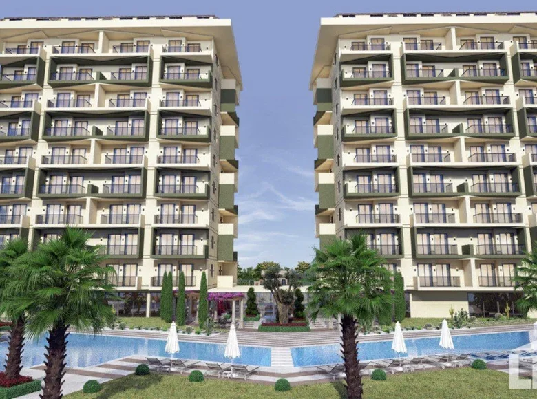 2 room apartment 53 m² Alanya, Turkey