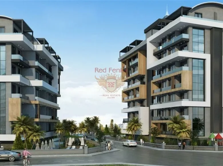 Penthouse 3 rooms 75 m² in Alanya, Turkey
