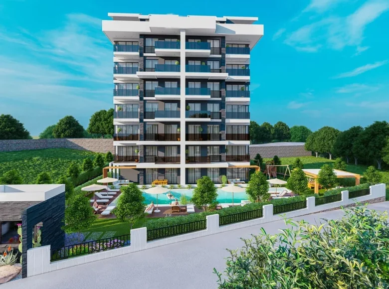 Квартира 2 комнаты 47 м² Demirtas, Турция