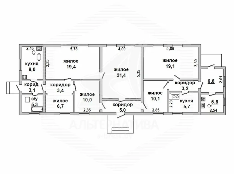 Haus 120 m² Astromicki siel ski Saviet, Weißrussland