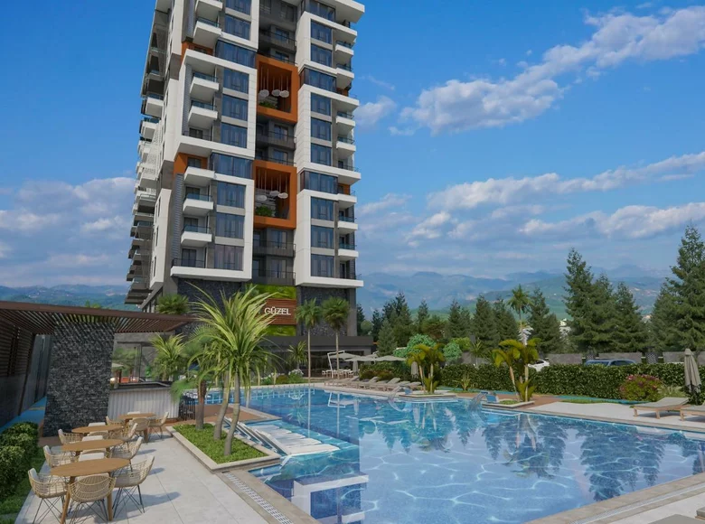 Apartamento 2 habitaciones 48 m² Alanya, Turquía