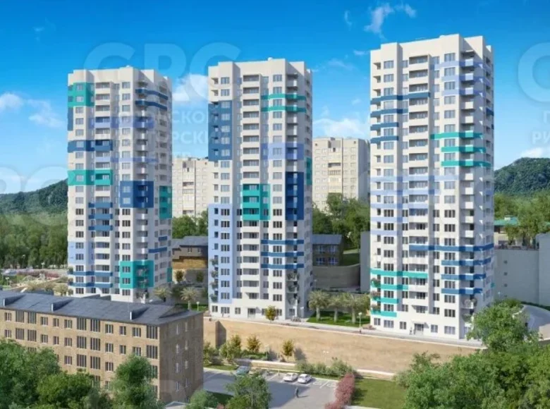 Квартира 3 комнаты 54 м² Сочи, Россия