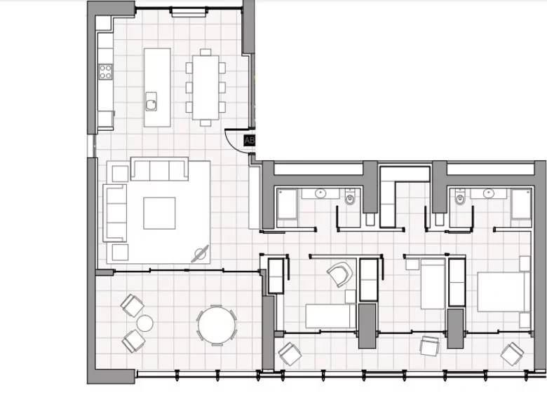 Apartamento 4 habitaciones 156 m² Benidorm, España